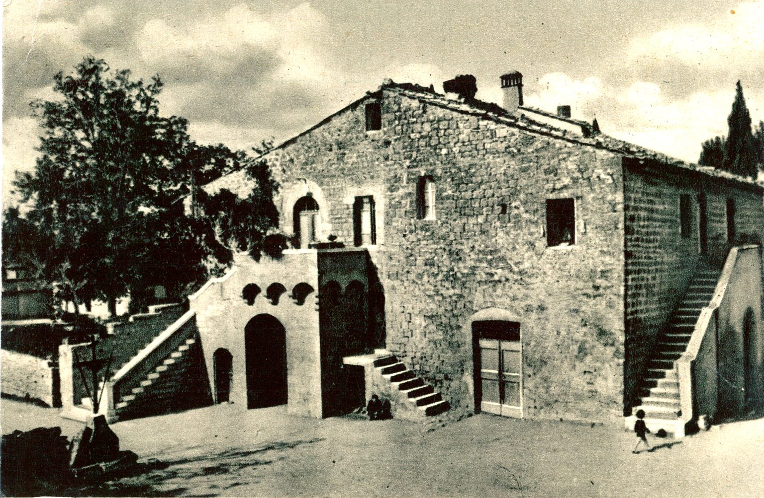 Foto storica del Palazzo